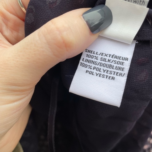 Diane Von Furstenburg Saylor DVF 100% Silk - Picture 10 of 16